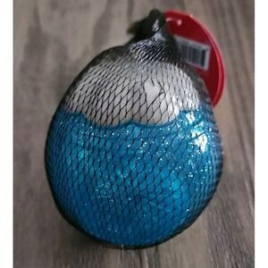 Christmas Barkbox Super Chewer Ornamutt VANILLA Fetch Squeaker Toy Lg 50+ lbs